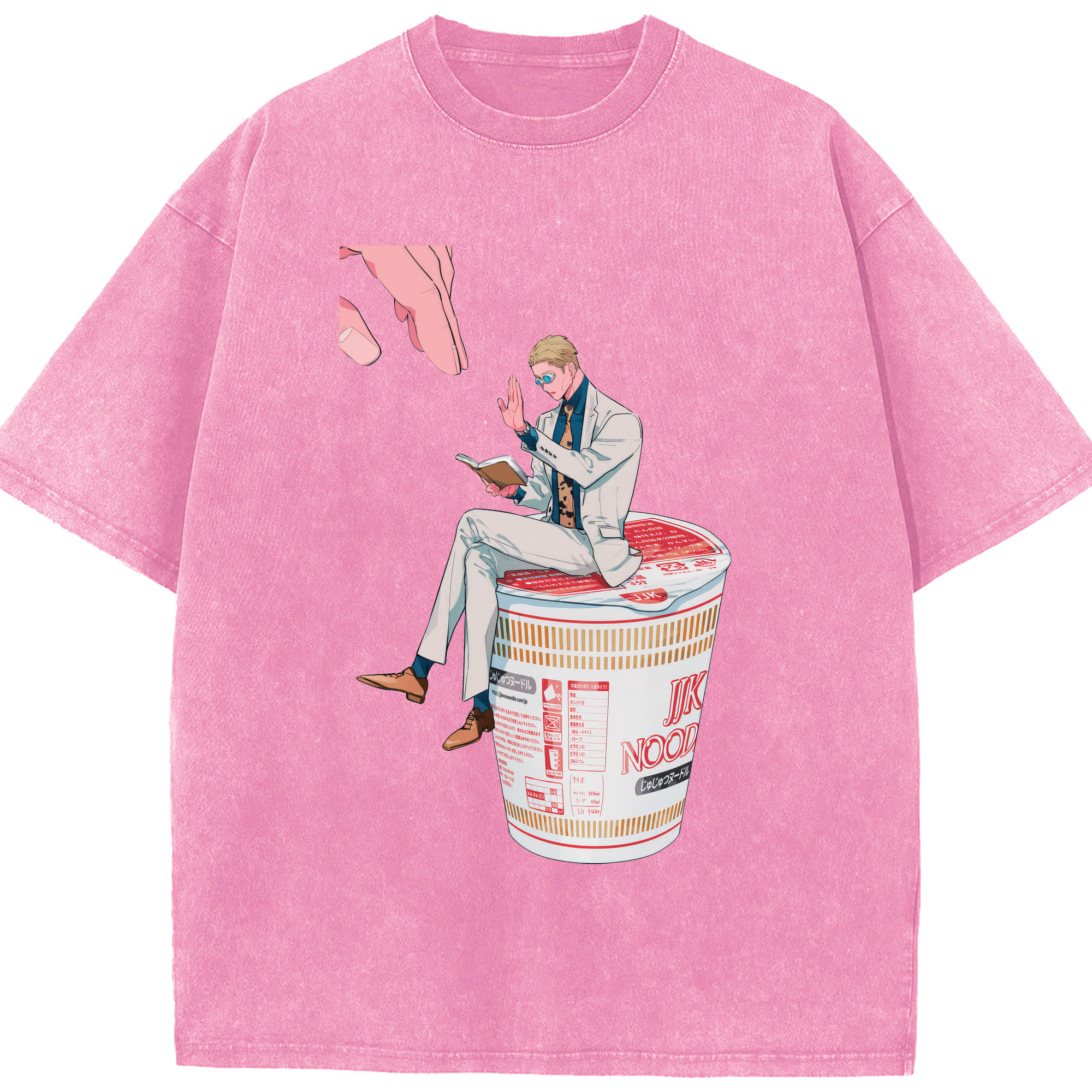 （画像用） 呪術廻戦 Jujutsu Kaisen 綿100% ヴィンテージ風 半袖Tシャツ（フロントプリント）